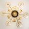 Large Venetian Chandelier in Gilded Murano Glass from Barovier, 1950s, Image 10