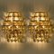 Modern Crystal Glass Wall Sconces from Bakalowits, 1960s, Set of 2 5