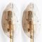 Mid-Century Modern Stylized-Leaf Wall Sconces from Kalmar, Set of 2 2