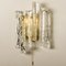 Ice Glass Wall Sconces, Austria, 1970s, Set of 2, Image 9