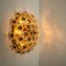 Gold-Plated Flower Wall Light or Flush Mount from Palwa 5