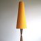 Danish Diabolo Floor Lamp with Upholstered Lampshade, 1960s 3