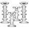 Candleholders by Timo Sarpaneva for IIttala, Set of 4 1