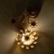 Flower Crystal Wall Light or Sconce from Palwa 9