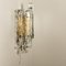 Ice Glass Wall Sconce, Austria, 1970s 7