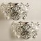 Faceted Crystal and Chrome Sconces from Kinkeldey, Germany, 1970s, Image 4