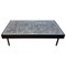 Vintage Aluminum Acid Etched Coffee Table by Bernhard Rohne, 1970s, Image 2