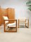 Chaises Safari Mid-Century en Tissu Diana par Karin Mobring pour Ikea, Set de 2 3