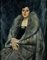 Luigi Polverini, Portrait of a Roman Noblewoman, Painting, 1935 1