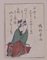 Ryuryukyo Shinsai, Shinsen Kyoka Gojunin Isshu, Xilografia, 1803, Immagine 1