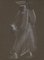 Helen Vogt, Shadowy Figure, Pastel, Mid-20th Century 1
