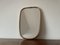 German Brass Entrance Hall Mirror, 1960s, Image 3