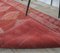 Red Vintage Turkish Hand-Knotted Wool Carpet, Image 6