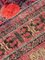 Handgemachter Roter Granatapfel-Teppich, 1900er 11
