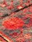 Handgemachter Roter Granatapfel-Teppich, 1900er 9