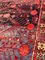 Handgemachter Roter Granatapfel-Teppich, 1900er 12