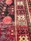 Red and Brown Pomegranate Handmade Rug, 1900s 3