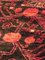 Handgemachter Roter Granatapfel-Teppich, 1900er 13
