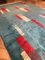 Turquoise and Red Hand Knotted Rug by Zeki Muren, 1950s, Image 4