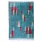 Turquoise and Red Hand Knotted Rug by Zeki Muren, 1950s 1