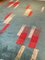 Turquoise and Red Hand Knotted Rug by Zeki Muren, 1950s 2