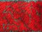 Alfombra turquesa y roja tejida a mano de Zeki Muren, años 50, Imagen 16