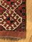 Red Blue White Geometric Rug, 1870s, Image 8