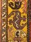 Rechteckiger gelb-roter Teppich aus dem 20. Jahrhundert, 1920er 4