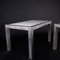 Large Steel & Marble Side Tables, 1970s, Set of 2, Image 6