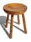 French Pine Stool by Charlotte Perriand for Les Arcs Resort, 1960s 1