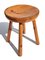 French Pine Stool by Charlotte Perriand for Les Arcs Resort, 1960s 3