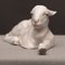 Porcelain Lamb Statue by Willy Zügel for Rosenthal 6