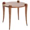 Vintage Art Deco Walnut Side Table 1