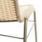 Industrial Metal Chair with Woven Plastic Seat from Kovona, 1970s 3