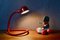 Lámpara de mesa Hebi Snake de Isao Hosoe para Valenti Luce, años 70, Imagen 4
