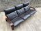 Scandinavian Wood and Leather Sofa 5