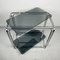 Large Italian Glass Trolley from Allegri Arredamenti, 1970s 8