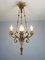 Antique French Bronze Ceiling Lamp, Image 2