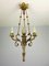 Antique French Bronze Ceiling Lamp, Image 1