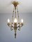 Antique French Bronze Ceiling Lamp 11