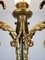 Antike französische Deckenlampe aus Bronze 10