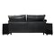 Vintage Italian Black Leather & Lacquer Lota Sofa by Eileen Gray 3
