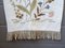 Mid-Century Wandteppich mit Beige und Floralem Muster 7