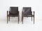 Vintage Leather Safari Chairs by Wilhelm Kienzle, Set of 2 2