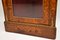 Antique Victorian Inlaid Walnut Corner Cabinet 7