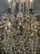 Bronze and Crystal Baccarat Chandelier 14