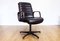 Leather and Wood Conference Chair from Stoll Giroflex, 1960s 1