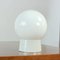 Czechoslovakian White Opaline Glass and Porcelain Sconce, 1960s, Image 1