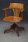 Chaise de Bureau en Chêne, 1900s 11