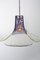 Flower Pendant Lamp by Carlo Nason for Mazzega, Image 5